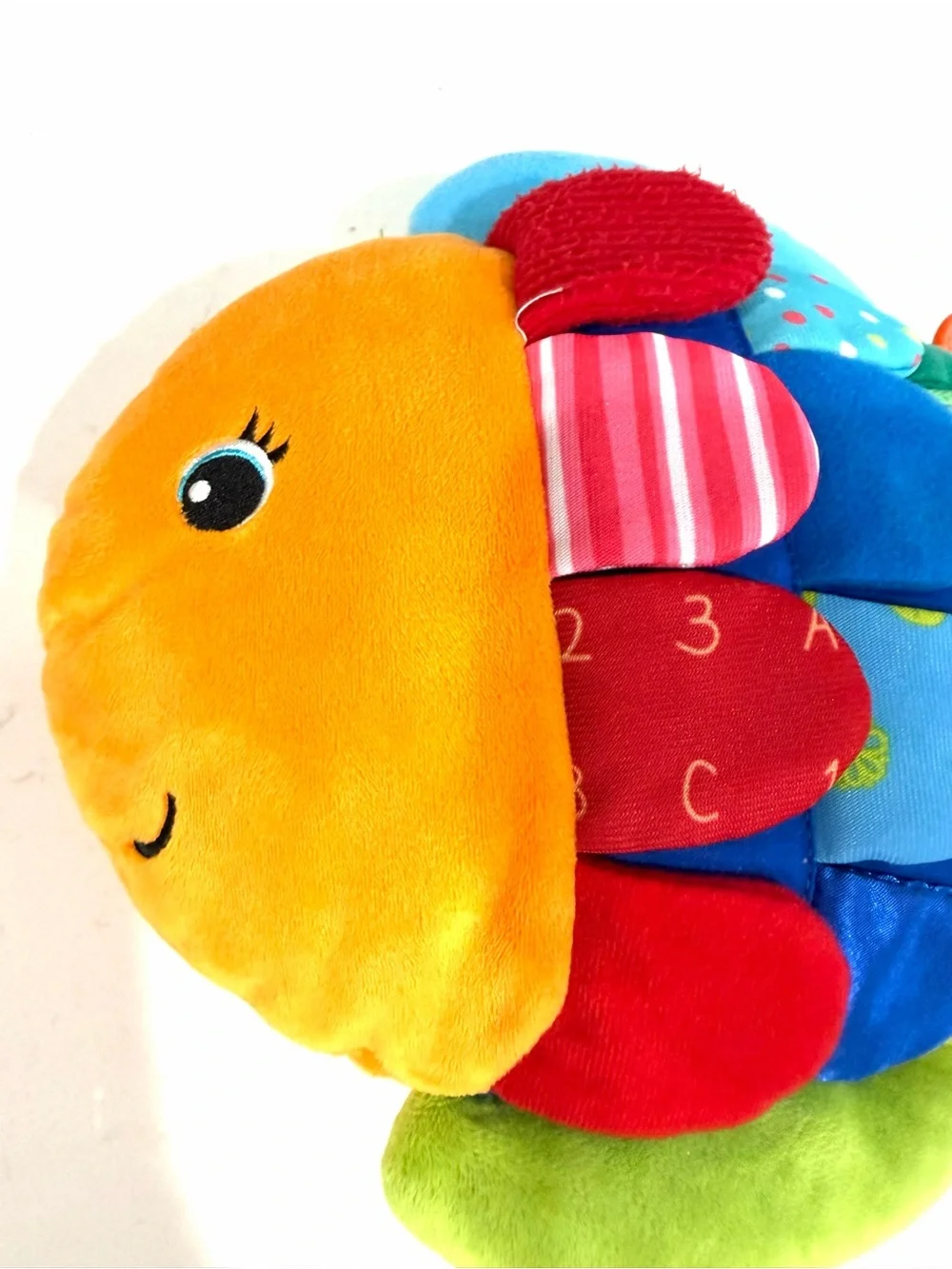 Melissa & Doug K’s Kids, Flip Fish Stuffed Animal, Soft Baby, Multi-Texture
